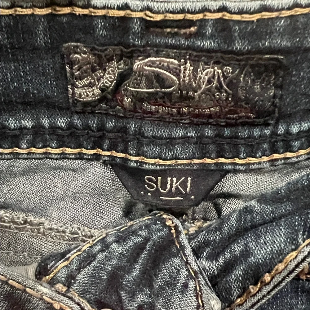 Silver Women's Boot Cut Jeans - Picture 7 of 9